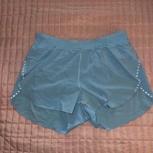 Women's Blue Athletic Shorts